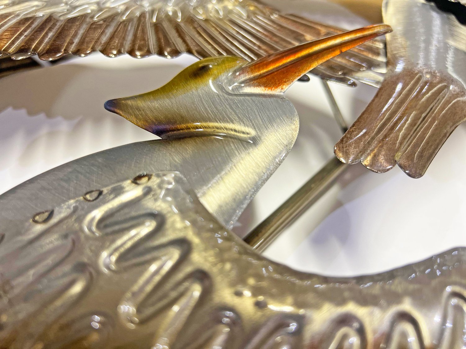 Pretty pelicans - 122x54 cm