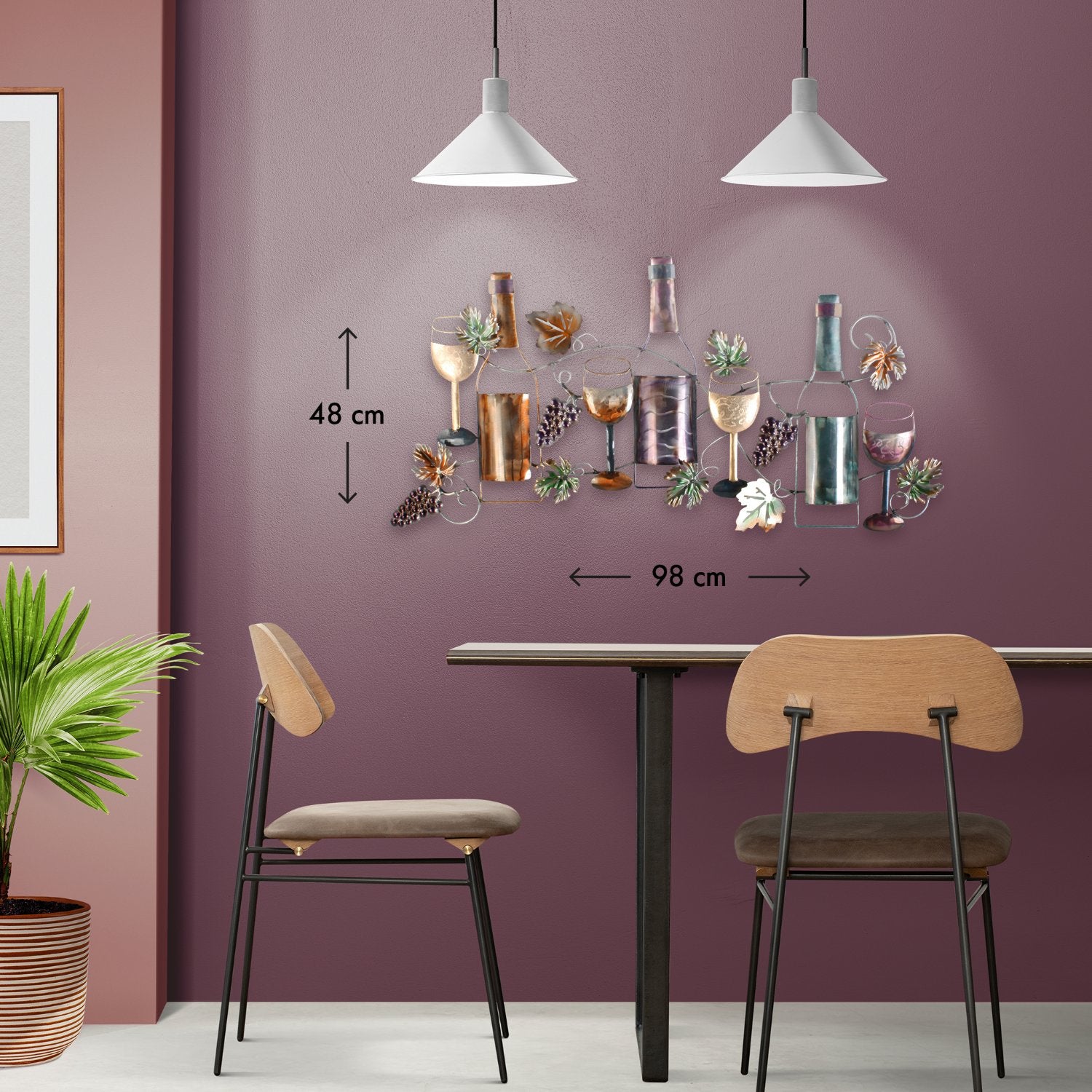 Fine wine - 100x50 cm