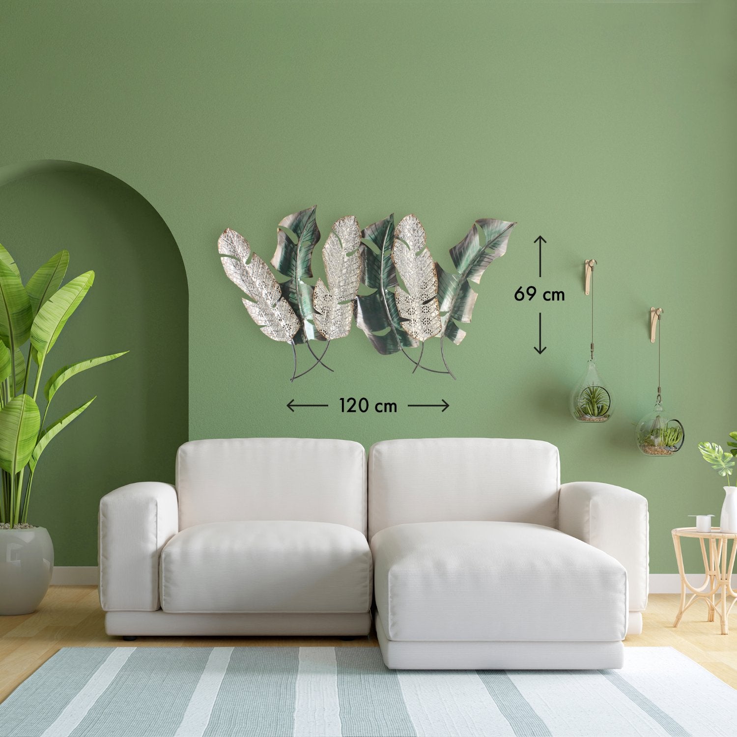 Feathers - 120x69 cm