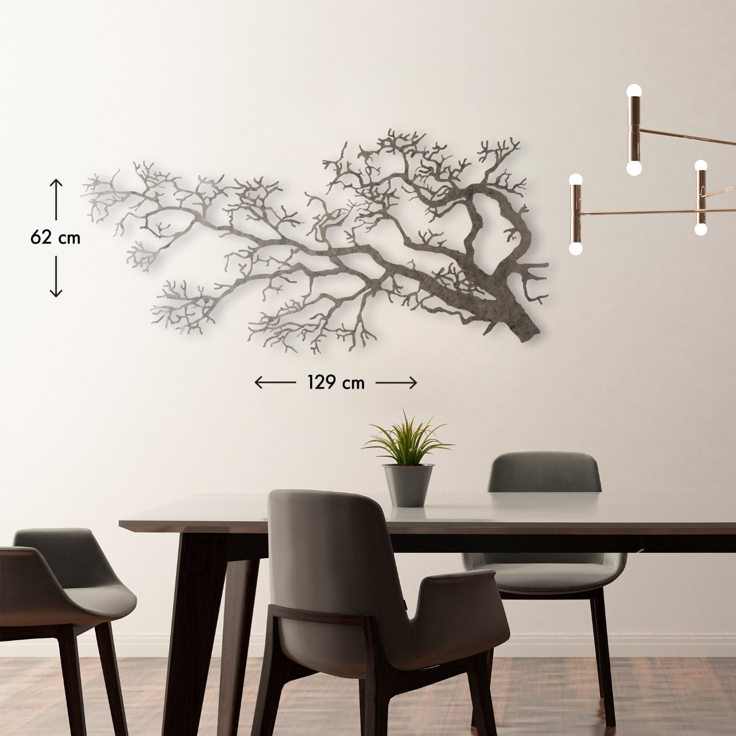 Wisdom roots - 129x62 cm