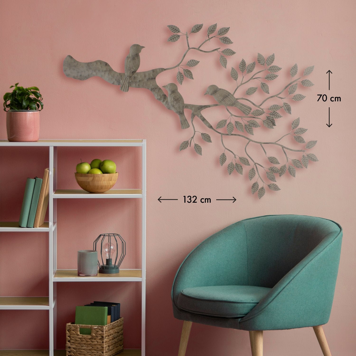 Bird's branch - 132x70 cm