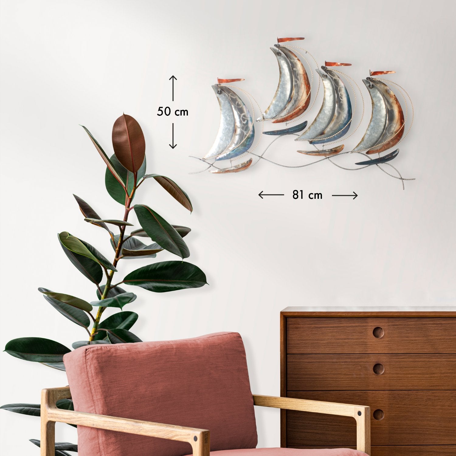 Sail away - 81x50 cm