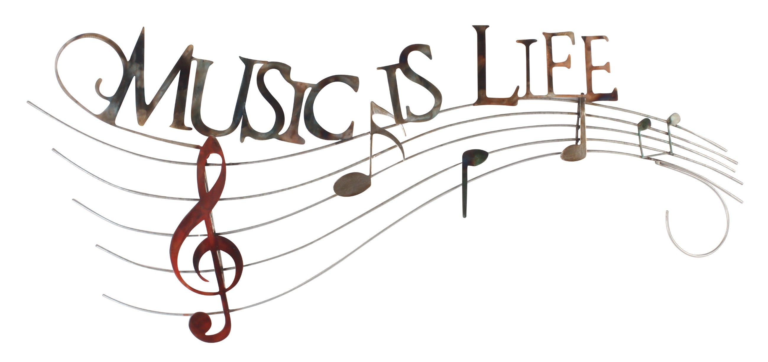 Music is Life - 130x57 cm